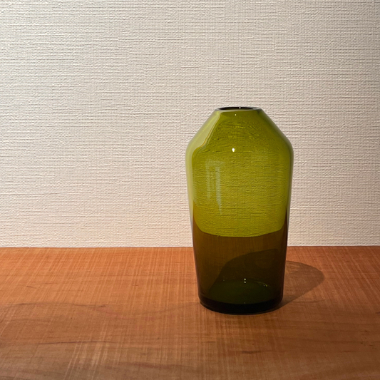 【無印良品 販売会】ワインボトルの一輪挿し(B)|伊藤太一(ワインボトル)