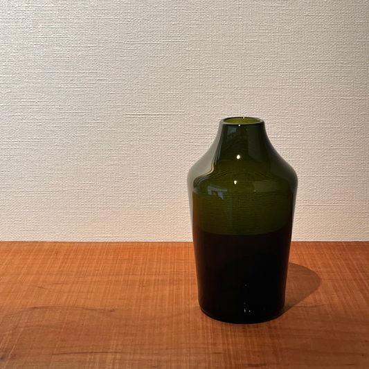 【無印良品 販売会】ワインボトルの一輪挿し(D)|伊藤太一(ワインボトル)